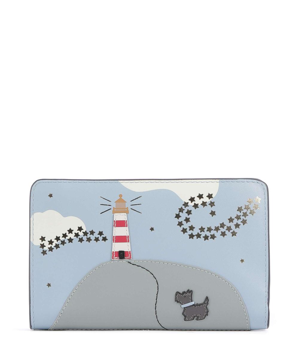 

Кошелек Lightbouse из мелкозернистой коровьей кожи Radley London, голубой