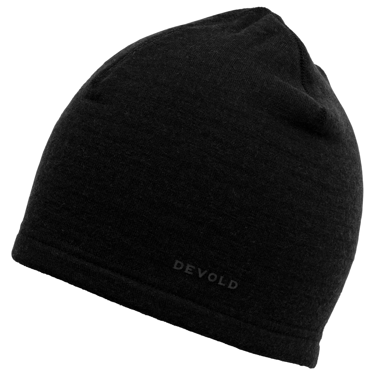 

Шапка Devold Egga Grid Merino Beanie, цвет Caviar