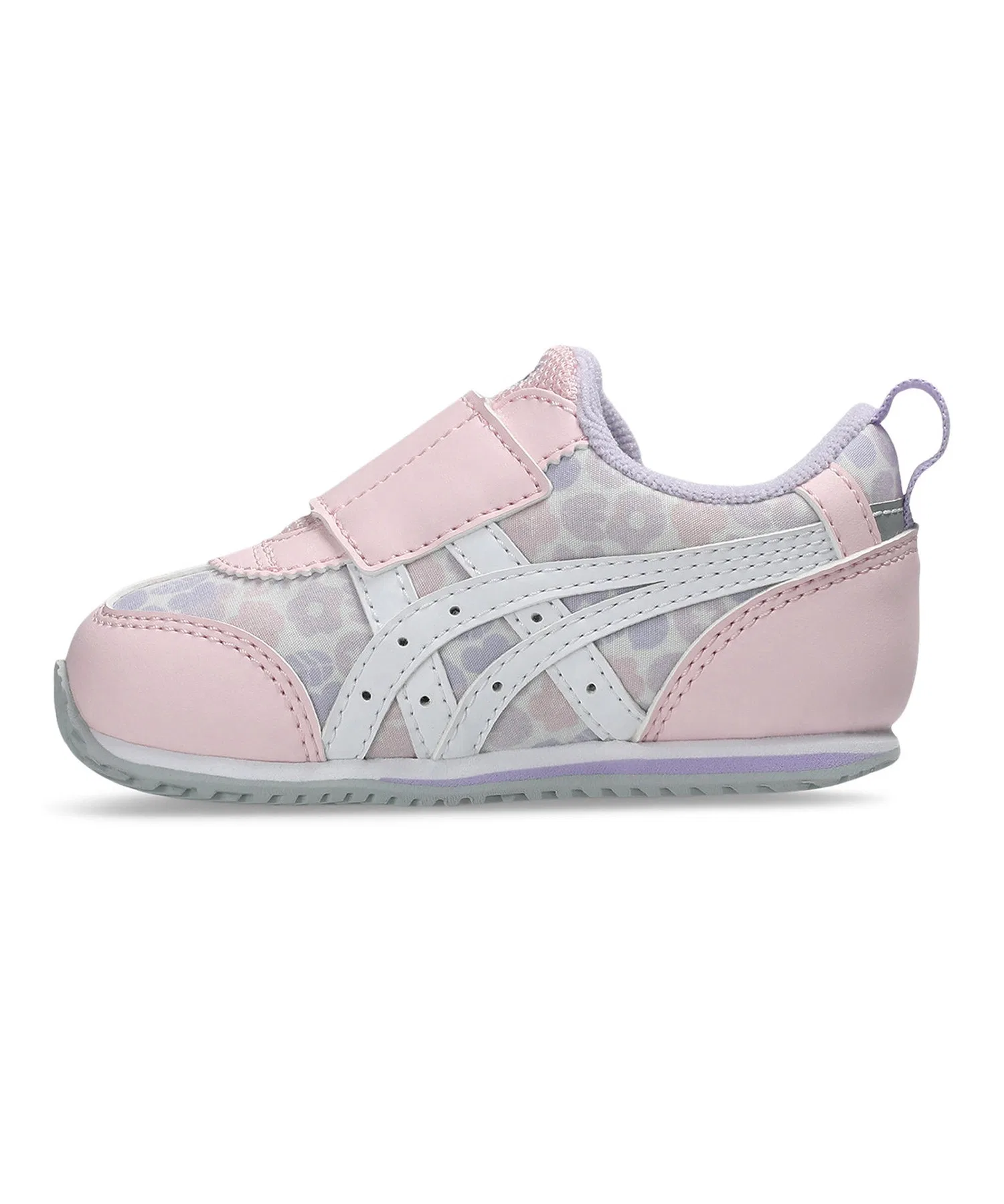 Детские кроссовки SUKUSUKU IDAHO BABY KT-ES G 2 с цветочным принтом белые — фото 4