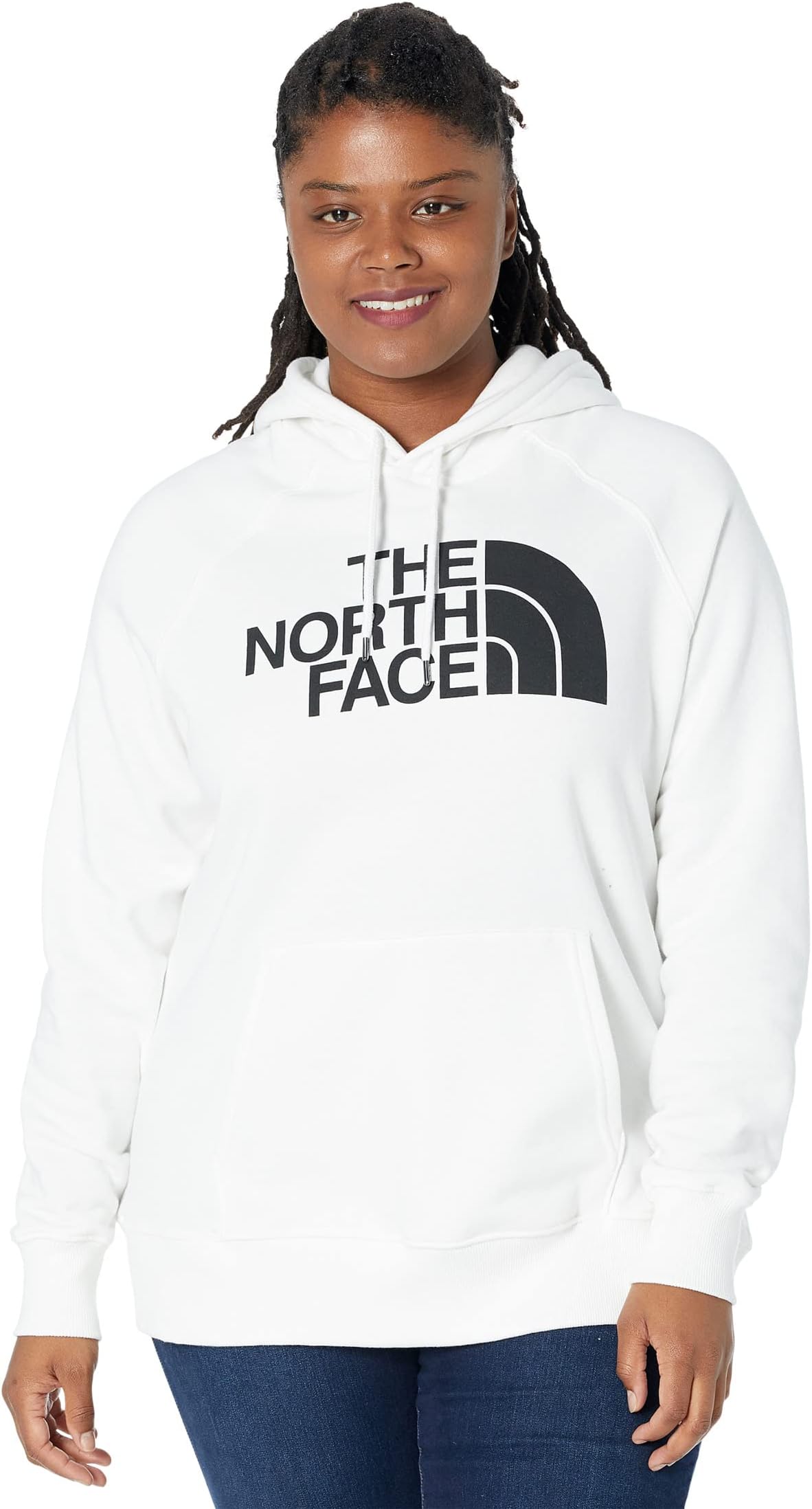 

Худи The North Face Plus Size Half Dome Pullover Hoodie, цвет TNF White