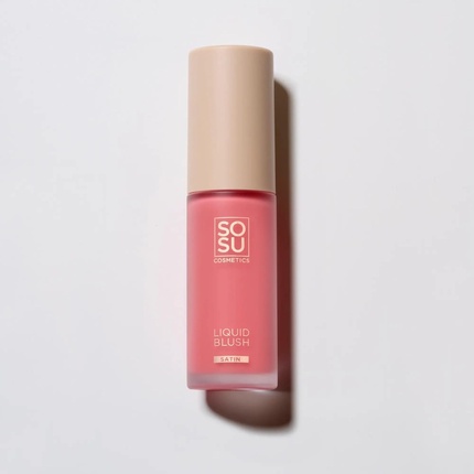 

Румяна Sosu Satin Liquid Blush Hydrating Cream Gel Formula Dusk Tint