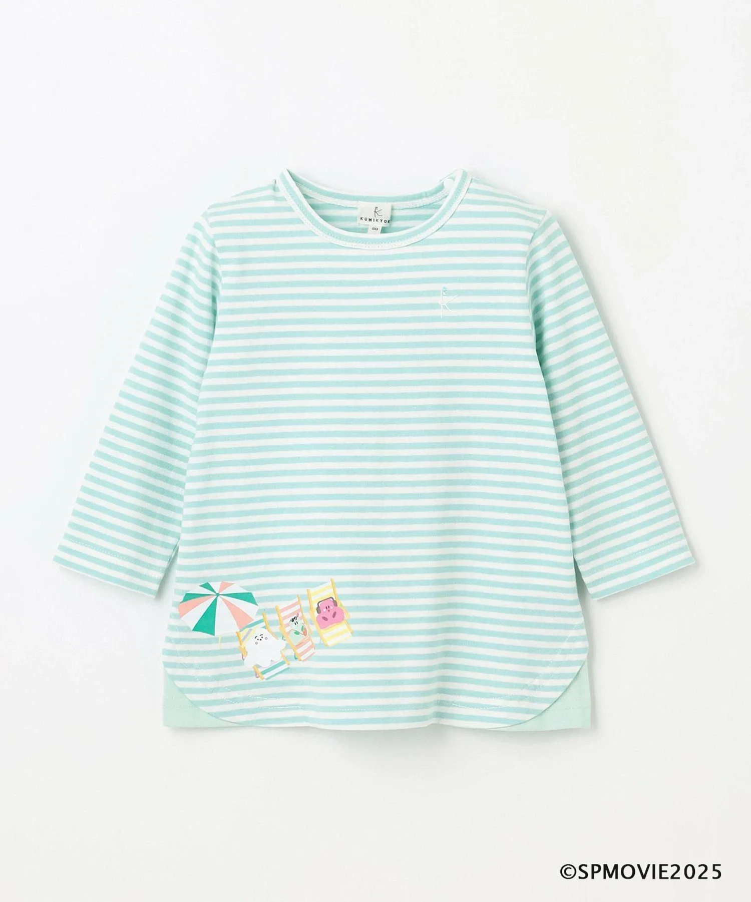 Футболка Chinapushu с тропической каймой Suite Kids, цвет Mint Green[162] — фото 3