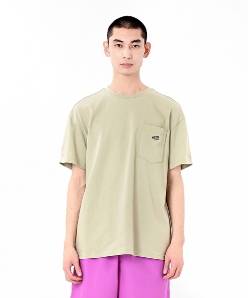 

Футболка с коротким рукавом, с нашивкой New Balance, цвет хаки