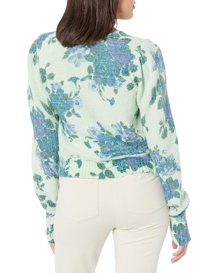 

Свитер Free People Bed of Roses Sweater, цвет Pastel Green Combo