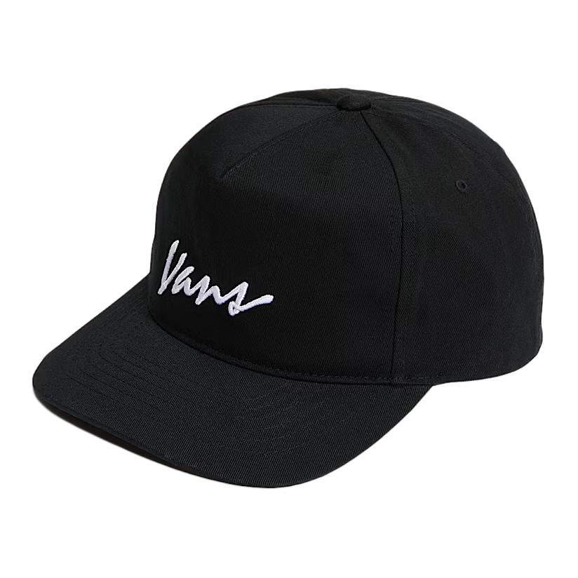 

Vans Хлопковая бейсболка унисекс черная, Black