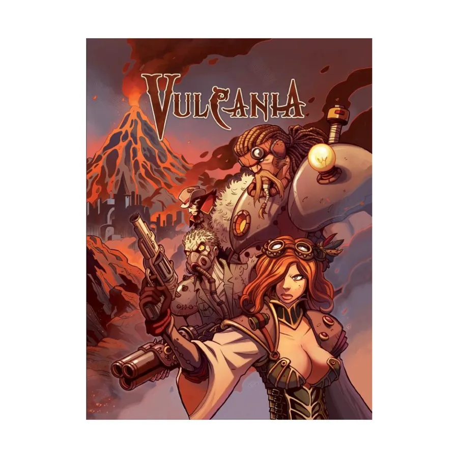 

Vulcania (Italian Language Edition), Role-Playing Games (Gear Games), твердый переплет