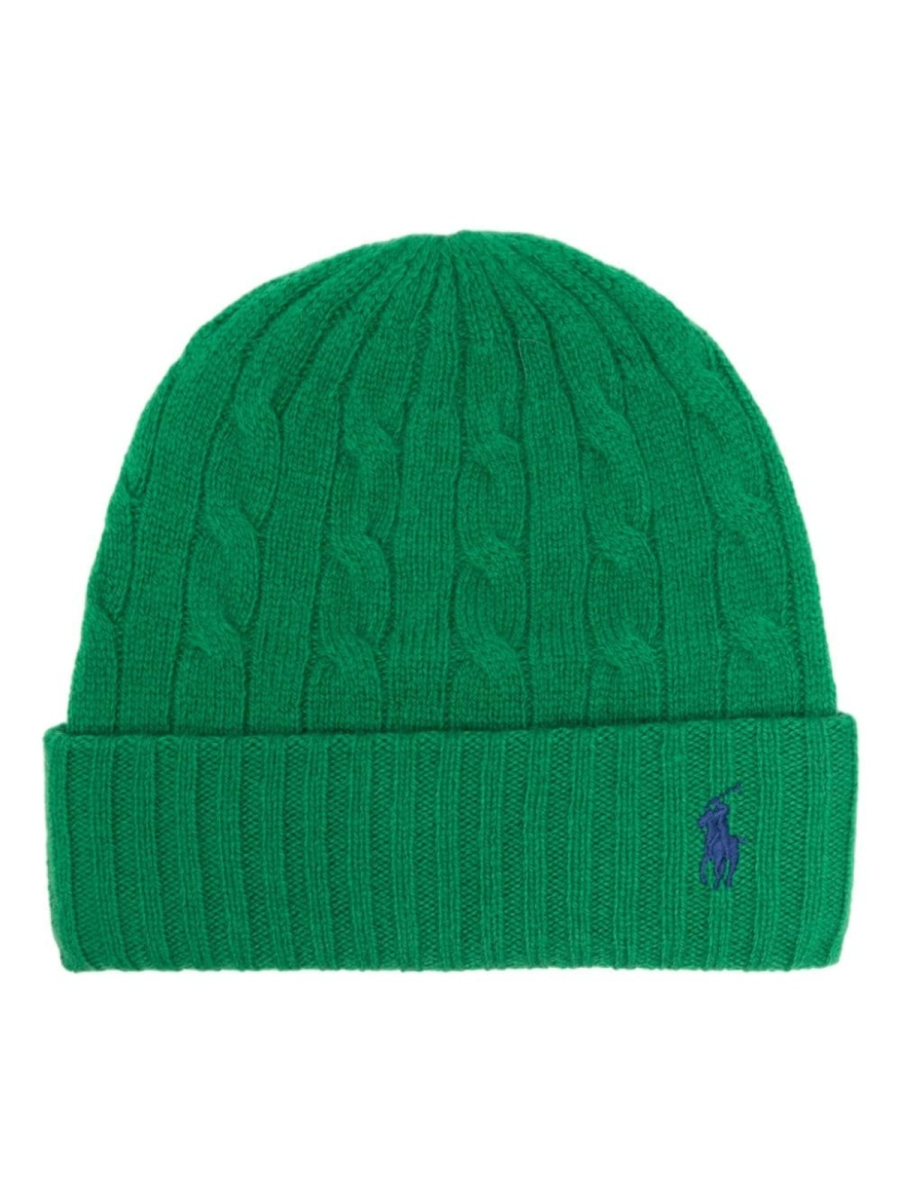 

Polo Ralph Lauren шапка бини фактурной вязки, зеленый