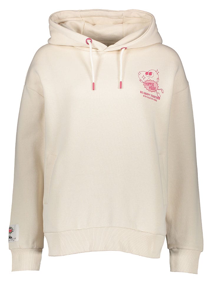 

Толстовка с капюшоном Sublevel, кремовый