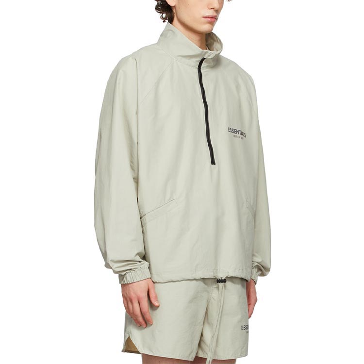 FW21 Куртка мужская зеленая Fear Of God Essentials, зеленый — фото 4