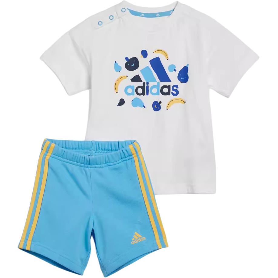 

Adidas Детский комплект бело-голубой Infant And Toddler