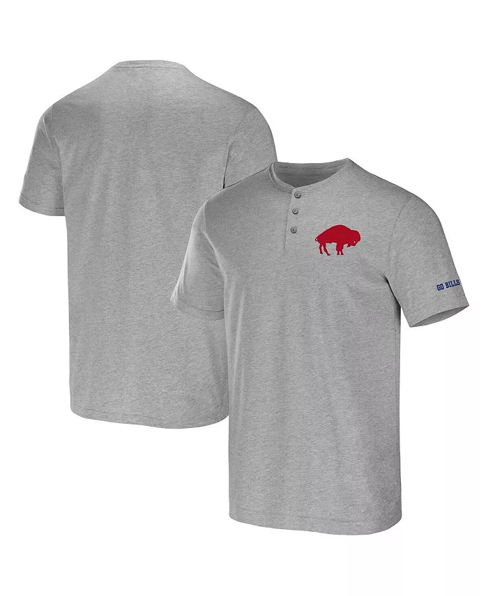 

Мужская футболка-хенли Buffalo Bills из коллекции NFL x Darius Rucker Collection от Heathered Gray Fanatics