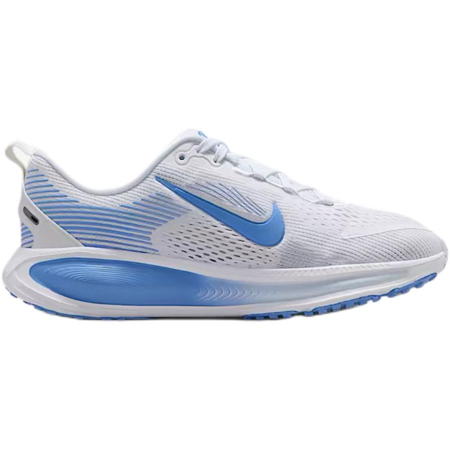 Nike Vomero 18 Low top детские беговые кроссовки белые синие для подростков — фото 3