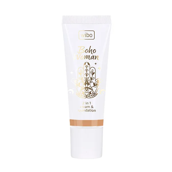 

Макияж и крем 2 в 1 Boho Woman 2 En 1 Cream&Foundation Wibo, цвет warm beige