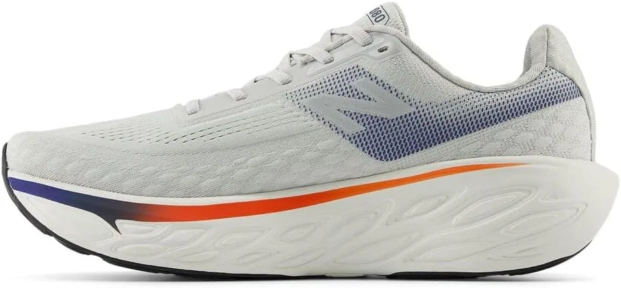Мужские беговые кроссовки New Balance Fresh Foam X 1080, Grey Matter Silver Metallic Inkwell — фото 2