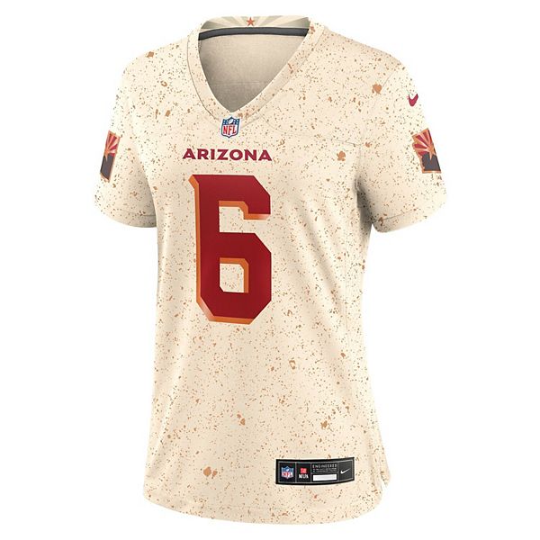 Женская игровая футболка Arizona Cardinals 2025 Rivalries Collection Джеймса Коннера Natural Nike — фото 3