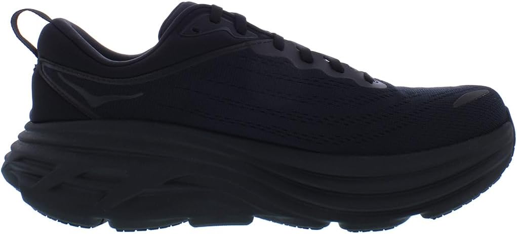 Мужские беговые кроссовки Hoka One One Teva, черный — фото 2