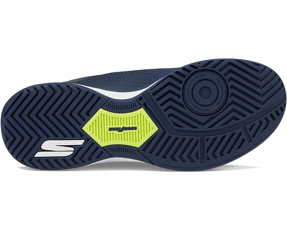 Кроссовки SKECHERS Skechers Pickleball Slip-ins Relaxed Fit: Viper Court Reload, цвет Navy/Yellow — фото 3