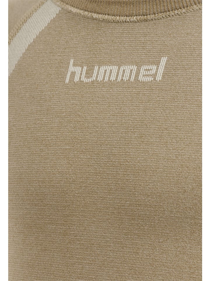 Hummel Детская футболка Hmlspin, цвет SIMPLY TAUPE — фото 3