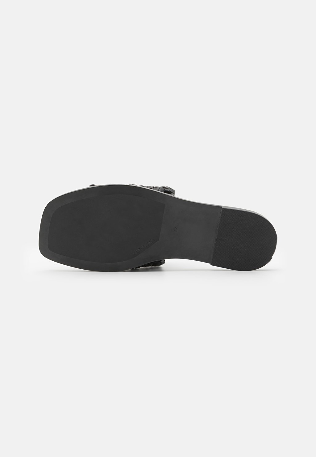 

Шлепанцы Flat Slide Latt Calvin Klein, черные