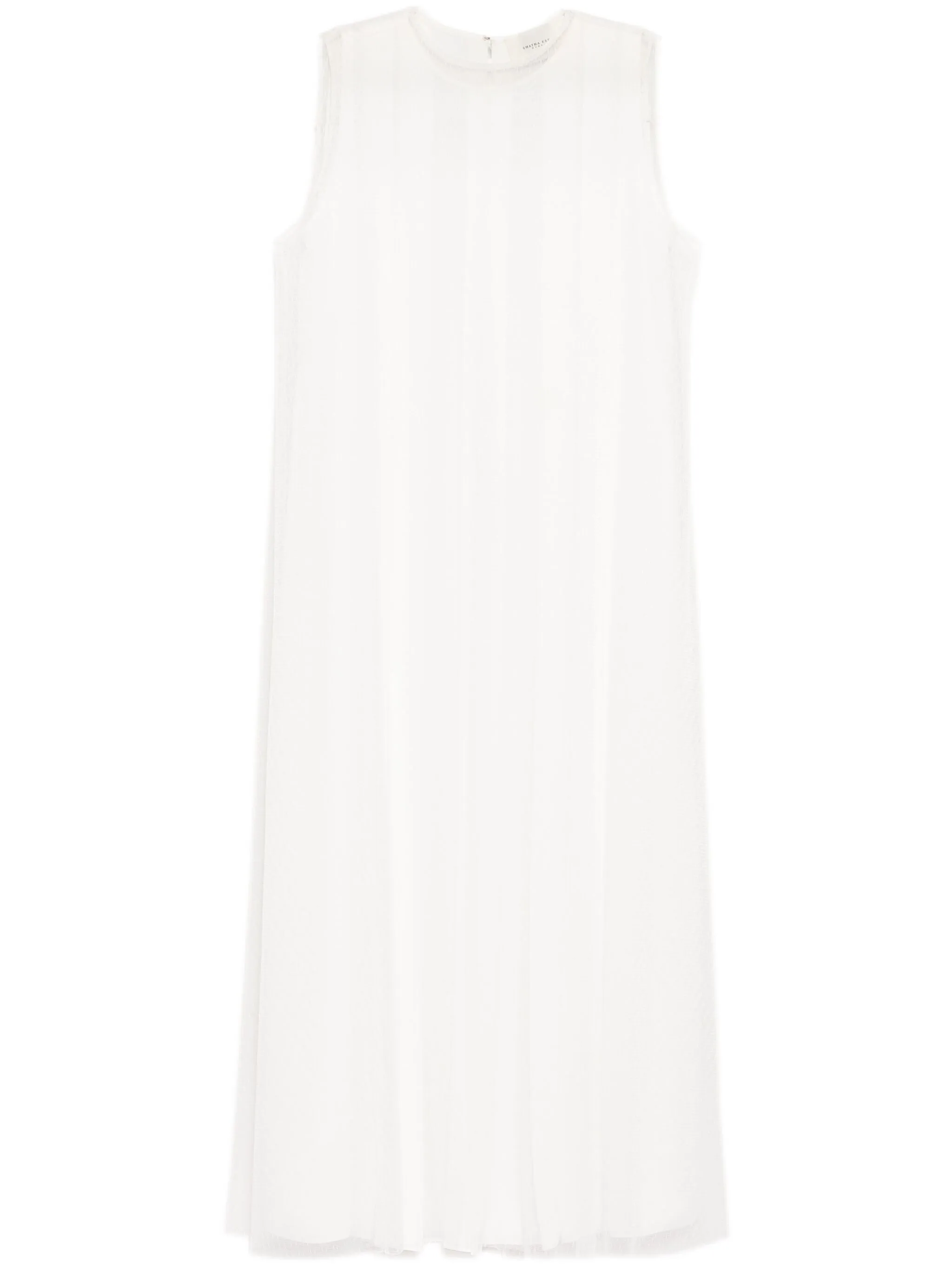 

Платье с разрезом спереди Shatha Essa, белый