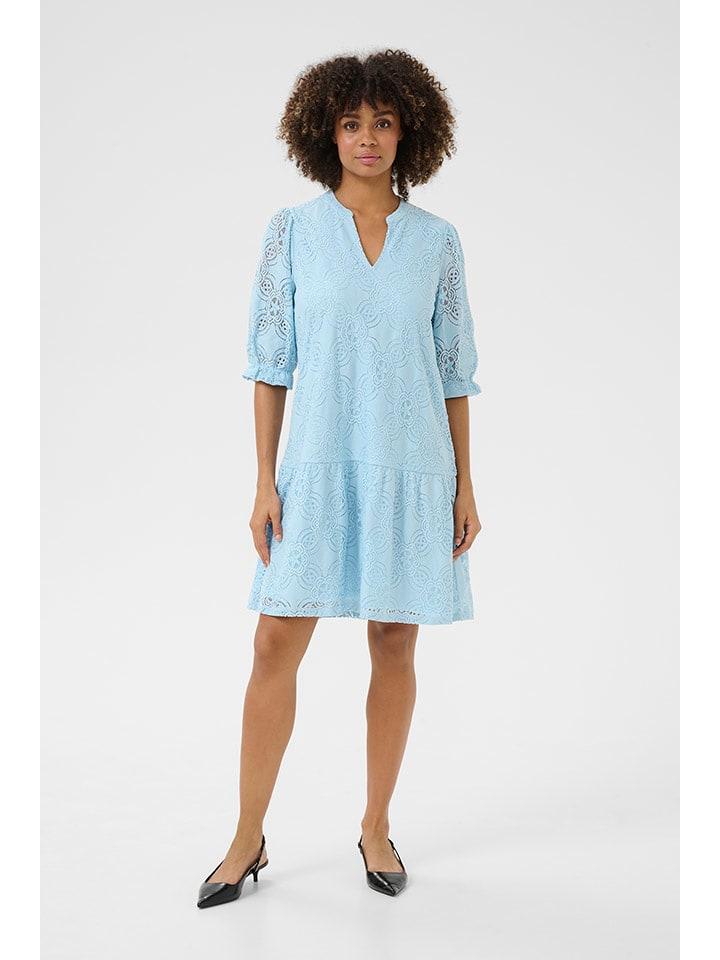 

Платье до колена CULTURE, светло-синий