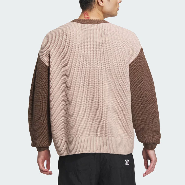 Свитер унисекс Adidas Originals, цвет Brown — фото 3