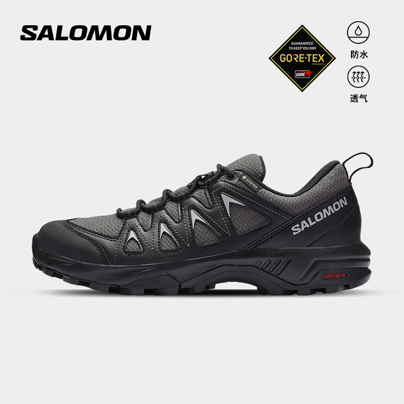 

Кроссовки женские Salomon X Braze Gtx походные, черный