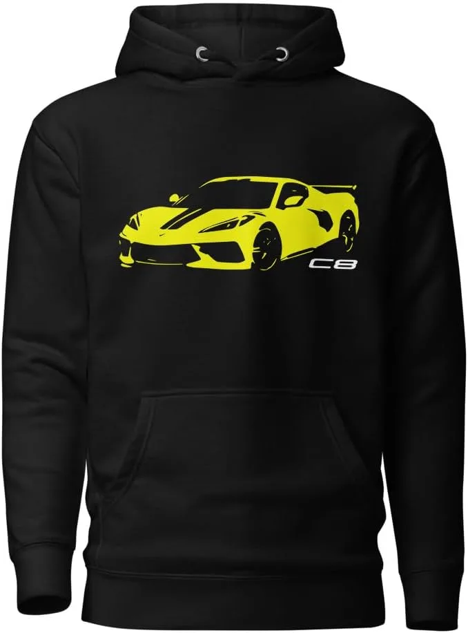 

Толстовка с капюшоном Accelerate Yellow для водителя Corvette C8 JG Infinite