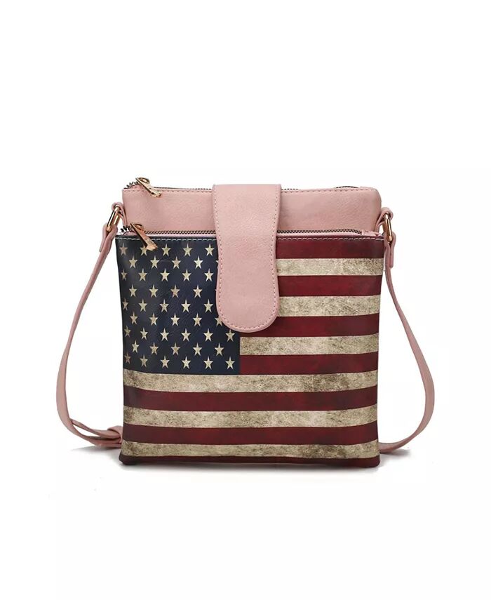 

Сумка через плечо Josephine Patriotic от Mia K Mkf Collection, розовый