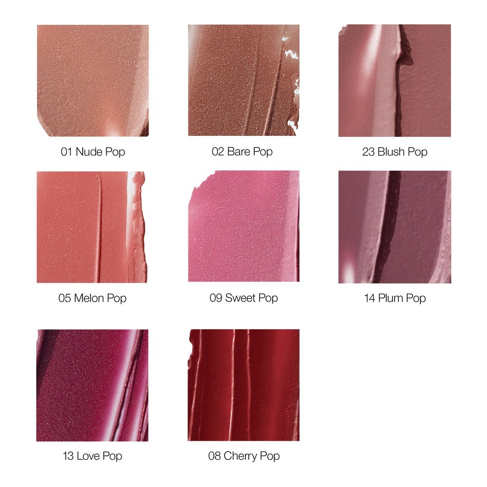 Помада для губ clinique pop pop longwear lipstick shine Clinique, nude pop, вес 3.9 гр. — фото 3