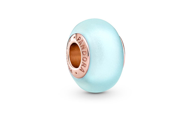 

Pandora Бижутерия с бисером rose gold матовый blue