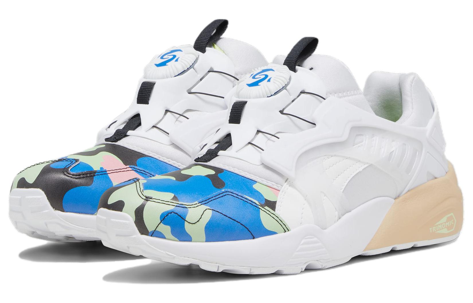 Обувь Puma Disc Blaze Lifestyle унисекс, White/Blue — фото 2