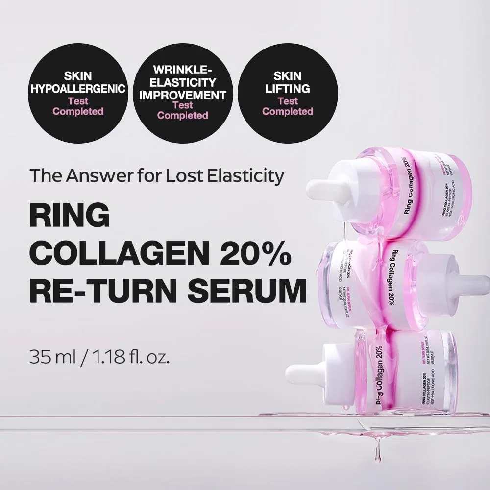 Сыворотка Eunyul — Для лица Ring Collagen 20 Return Serum без отдушек, 35 мл — фото 2