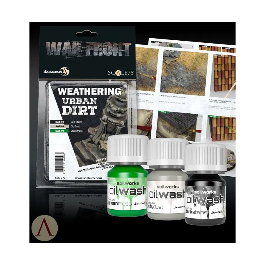 

Городская грязь — цвета для везеринга, Scalecolor - Warfront Paint Sets