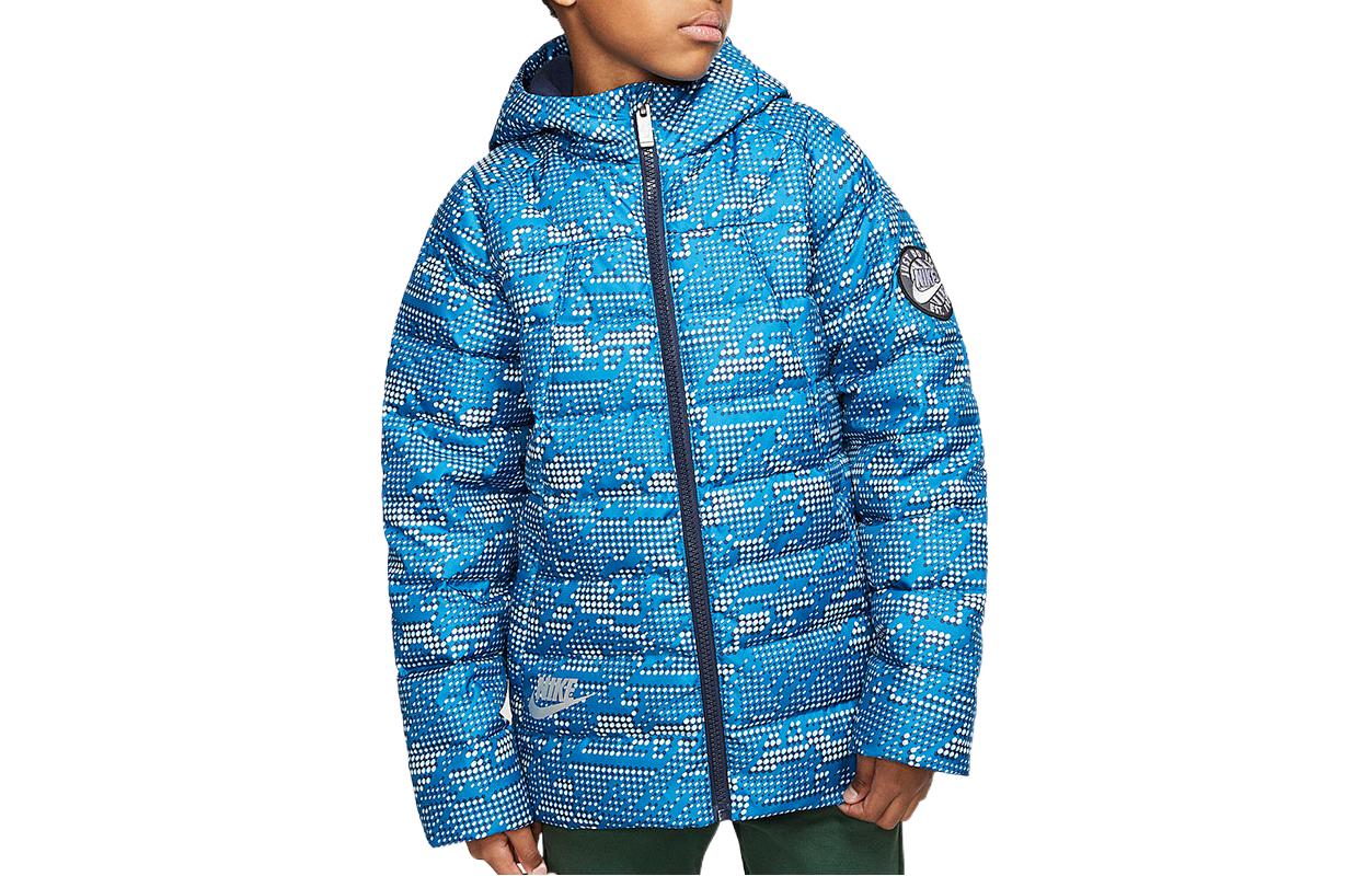 

Nike Kids Пуховик/пуховик, цвет Blue