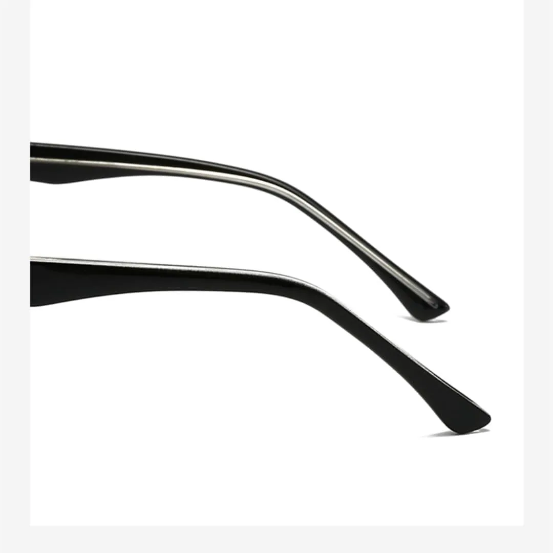 

Солнцезащитные очки с защитой UV400 | Легкая оправа "кошачий глаз" | Для женщин и мужчин | Для занятий спортом на открытом воздухе и вождения LXLHWN, Black