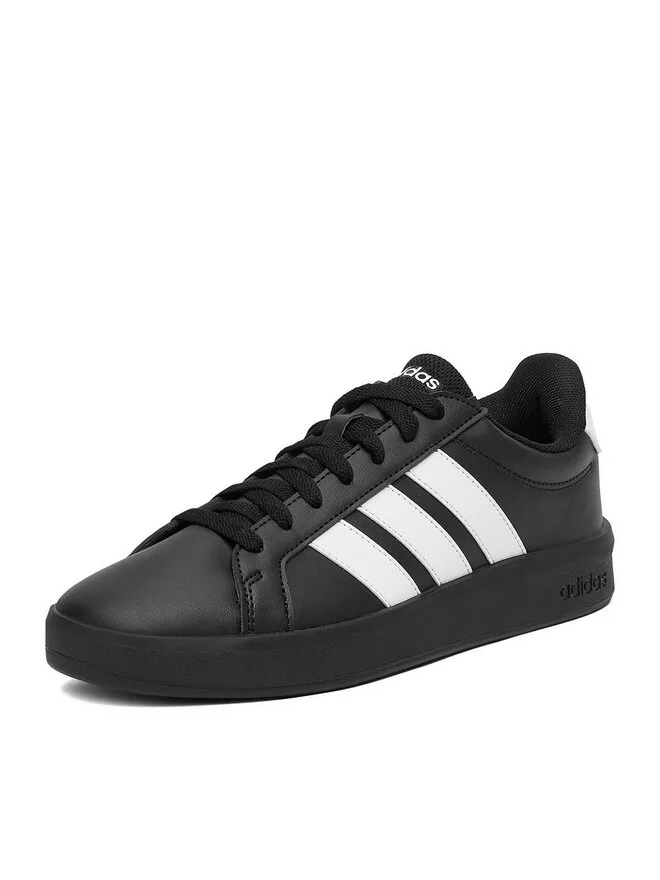 Adidas Кроссовки CEO-GRAND COURT 3.0 J KJ4367 черные — фото 2