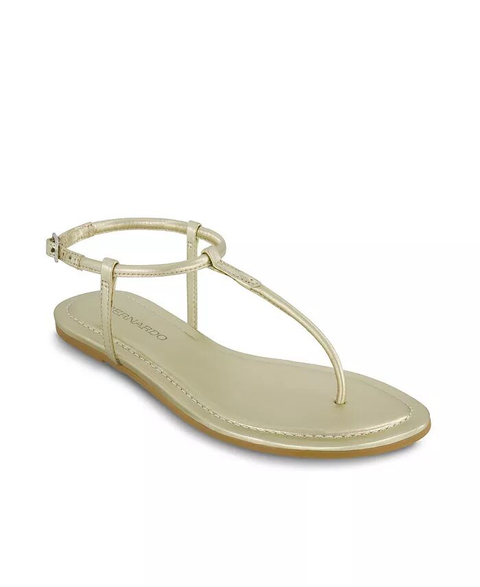 Сандалии Bernardo Hercu с Т-образным ремешком Bernardo Footwear, коричневый/бежевый — фото 2