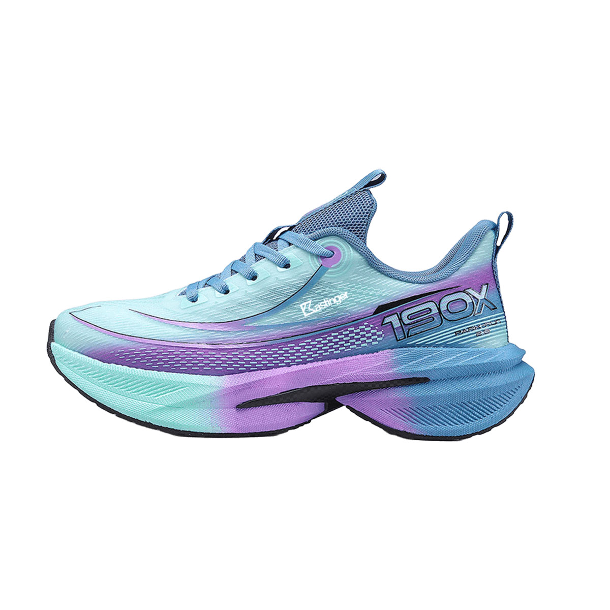 

Амортизирующие, износостойкие, дышащие, низкие кроссовки для бега для мужчин Kastinger, Teal Blue Water