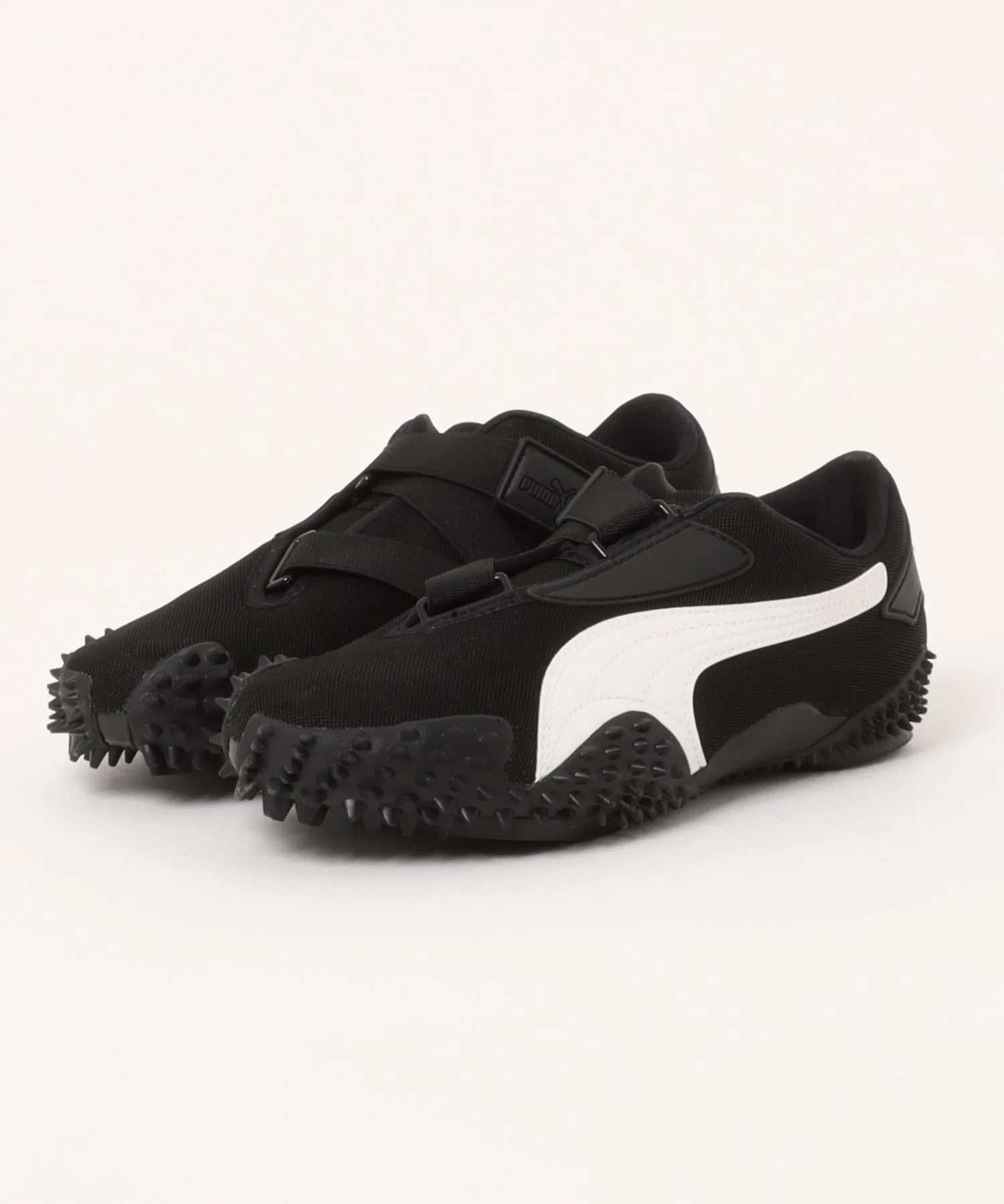 Кроссовки с шипами и стропами MOSTRO OG PUMA черные