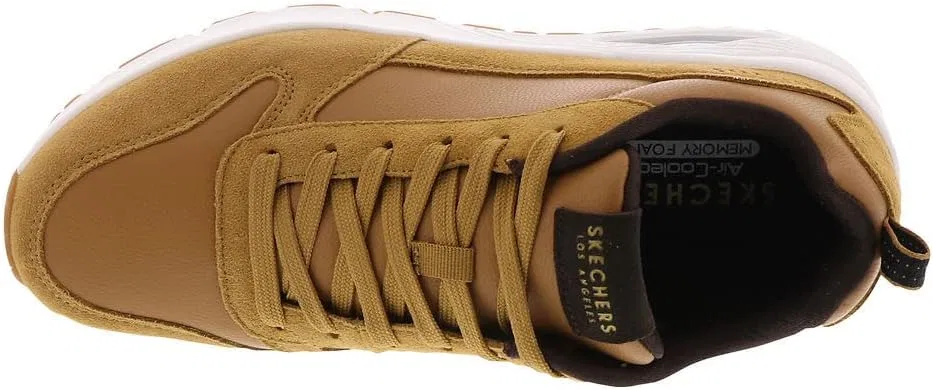 Женские кроссовки Skechers Uno, Whiskey Leather Pu Trim — фото 3