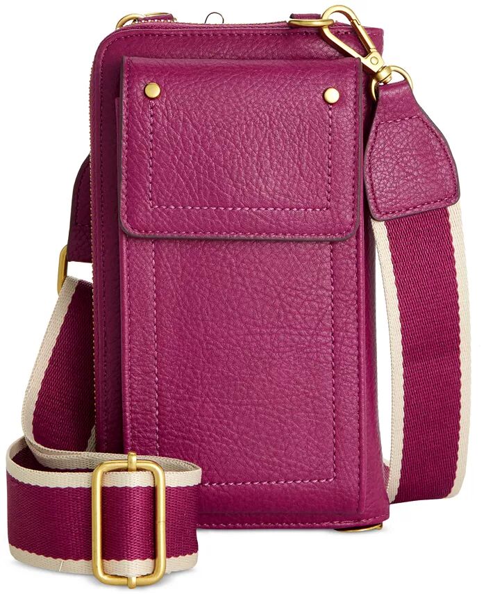 

Кошелек через плечо для телефона Style & Co, фиолетовый