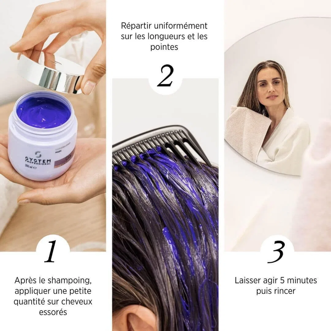 Маска «LuxeBlonde System Professional» 400 мл ‎Wella — фото 3