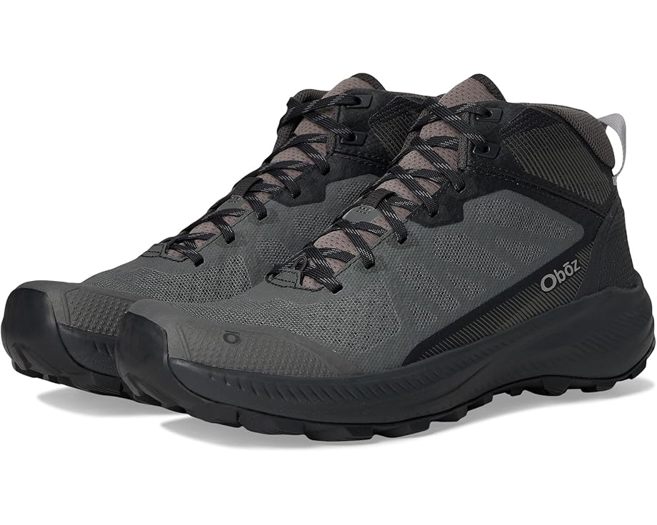 

Треккинговые кроссовки Oboz Katabatic LT Mid, цвет Charcoal