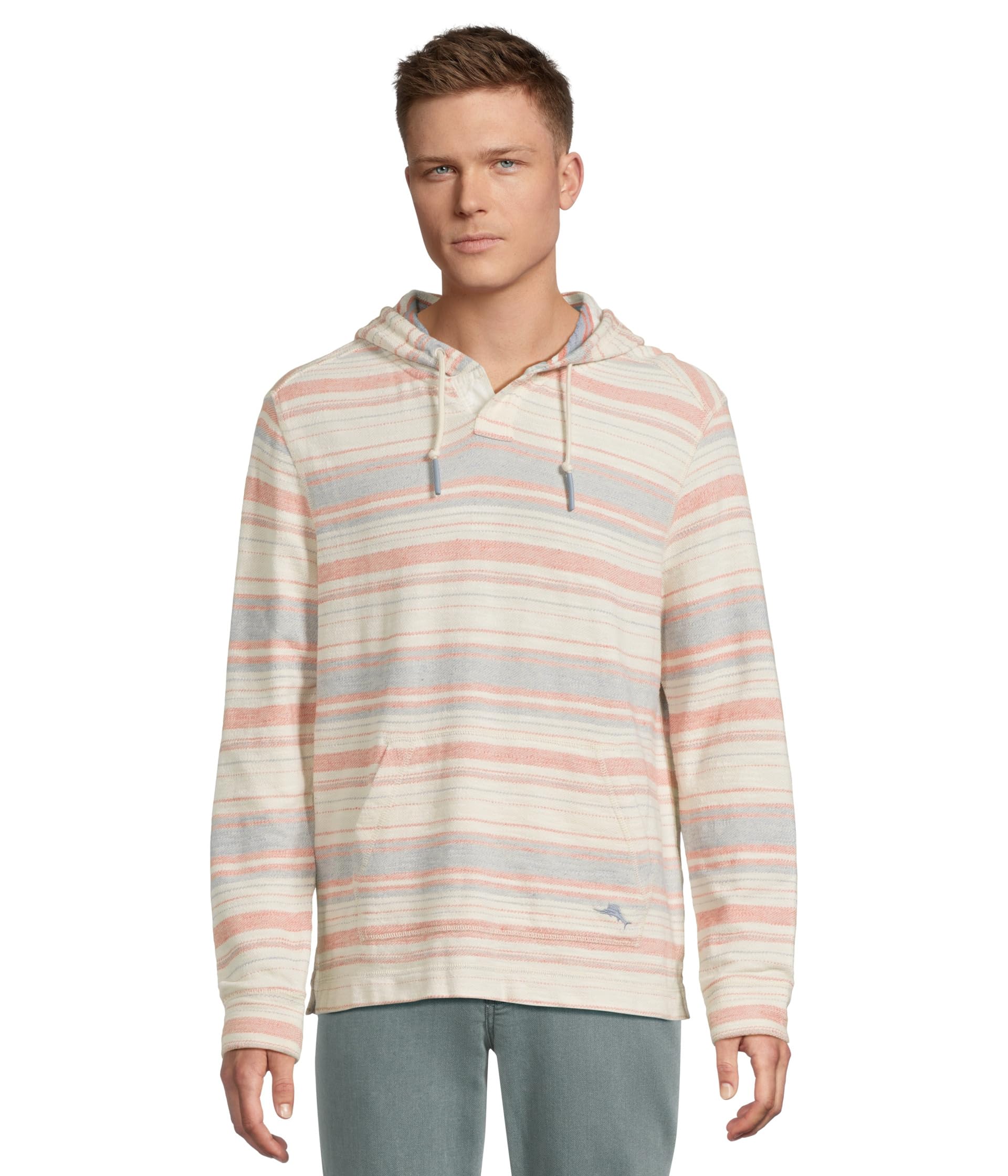 

Худи Tommy Bahama Coral Coastline Baja Hoodie, цвет Red Ginger