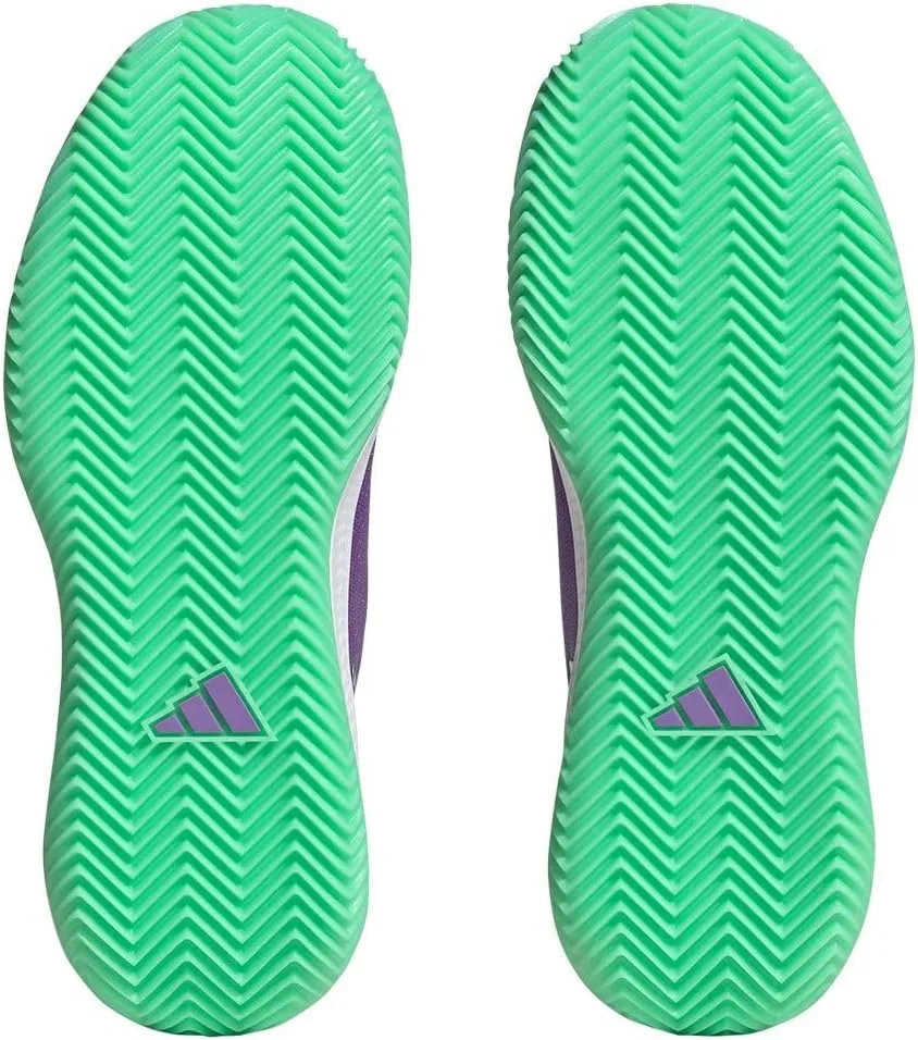 Теннисные кроссовки Adidas Defiant Speed W Clay, фиолетовый/серебряный — фото 3