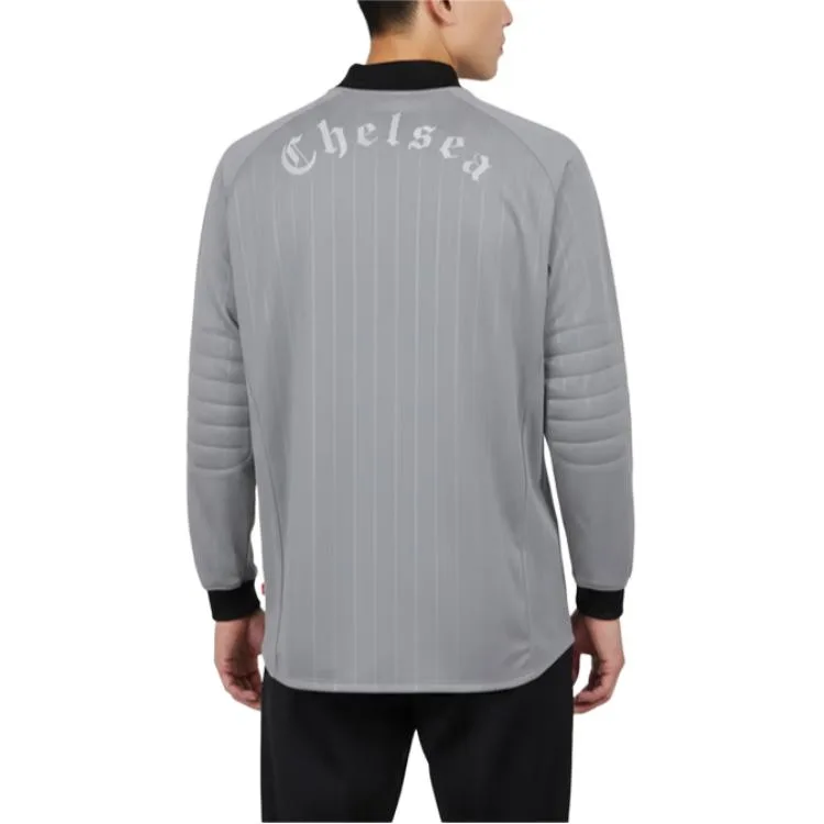 Футболка вратаря Chelsea FC Authentic для мужчин Nike, серый — фото 3