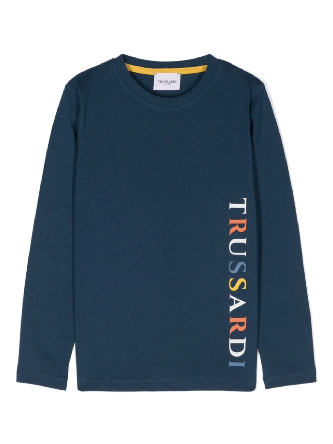 

TRUSSARDI JUNIOR футболка с логотипом, синий