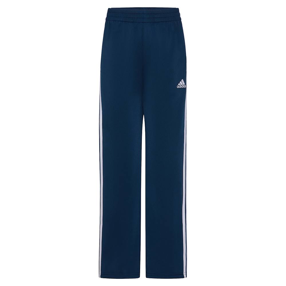Трикотажные брюки adidas Iconic для мальчиков 4–7x Adidas, темно-синий — фото 3