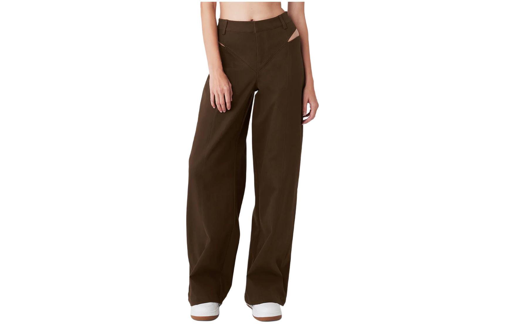 

Женские повседневные брюки Moderate Wide Leg Alo Yoga, coffee/espresso